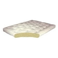thumbnail image 2 of 6" All Cotton #606 King Blue Microfiber Futon Mattress-Color:Blue Microfiber,Material:Cotton,Quantity:1, 2 of 2