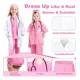 thumbnail image 4 of Disfraz De Doctor Niños Médico Doctora Disfraces accesorios,Verde,110 cm, 4 of 6