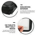 thumbnail image 3 of SWETRACE 1Pcs CD Storage Case in Black Nonwoven PP for Keeping CDs DVDs Safe and Organized, 3 of 6
