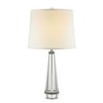 thumbnail image 2 of Kuzco Lighting Calista 1 Light Table Lamp, White Silk Shade Polished Nickel/White Silk Shade, 2 of 3