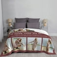 thumbnail image 6 of Customized Blankets with Photos Custom Blanket Family Picture Upload Personalized Blanket for Adults Customize Blanket Birthday Customizable for Dad Mom Nana Kids Dogs Friends, 6 of 6
