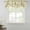 Yellow, variant on Summer Lemons Tie Up Valance Curtains for Windows, Kitchen Curtains Window Treatments, Retro Farmhouse Botanical Fruit Leaves Short Window Shades Valances for Bedroom Bathroom Cafe 42"x12"