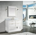 thumbnail image 3 of Avanity Allie-V42-G Allie 42" Single Free Standing Wood Vanity Cabinet Only - White, 3 of 5