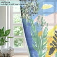 thumbnail image 4 of Yayeee Window Curtains Light Filtering 63"x42" Grommet Panel Pair Home Living Room Decor, Colorful Landscape, 4 of 7