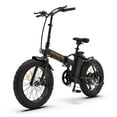 thumbnail image 5 of Resenkos 500W Electric Bicycle Foldable for Adults, Professional BMX E-Bike W/ 20" Fat Tire, Black, 5 of 13