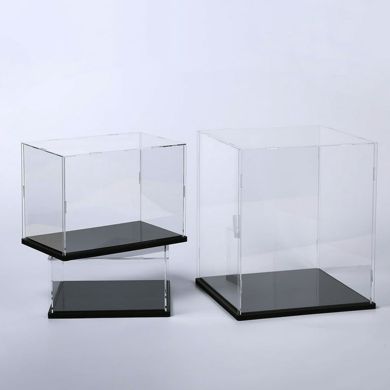Display Cabinet for Figures Acrylic Transparent Dustproof Display