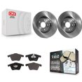 thumbnail image 1 of Transit Auto Front Disc Brake Rotors and Ceramic Pads Kit for Car 2004 Volvo S40 with 5 Lug Wheels 320mm Diameter Rotor K8T-104227, 1 of 11