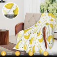 thumbnail image 3 of Cute Banana Throw Blanket Soft Warm Cozy Lightweight Flannel Blanket for Bedding Sofa Travel 50"X60", 3 of 6