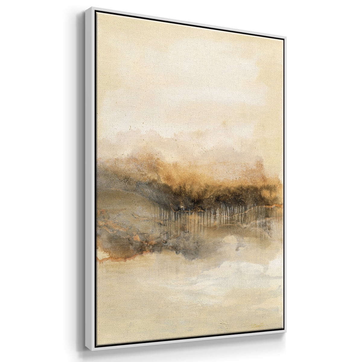 Keeping Secrets I Framed Premium Gallery Wrapped Canvas - Ready to Hang - 25 x 37 - White Floating Frame