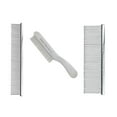 thumbnail image 4 of Professional Quality Greyhound Style Dog and Cat Grooming Combs 3 Styles or Set (5 inch 58 All Medium Teeth), 4 of 9