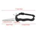 thumbnail image 2 of Hike Hanging Buckle Camp Bottle Opener 5 In 1 Carabiner Phillips Screwdriver Slotted Screwdriver Folding Knife, 2 of 8