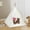 white, variant on Tent Kids Play Tent with Star Light & Mat Washable Foldable Teepee Tents Kid Tents Indoor Playhouse for Girls and Boys