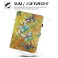 thumbnail image 6 of Dteck Flip Case For Samsung Galaxy Tab A 10.1 inch 2019 Tablet SM-T510/T515, Cute Pattern PU Leather Folio Stand Cover Built-in Card Slots/Stylus Holder Wallet Case, Yellow Butterfly, 6 of 6
