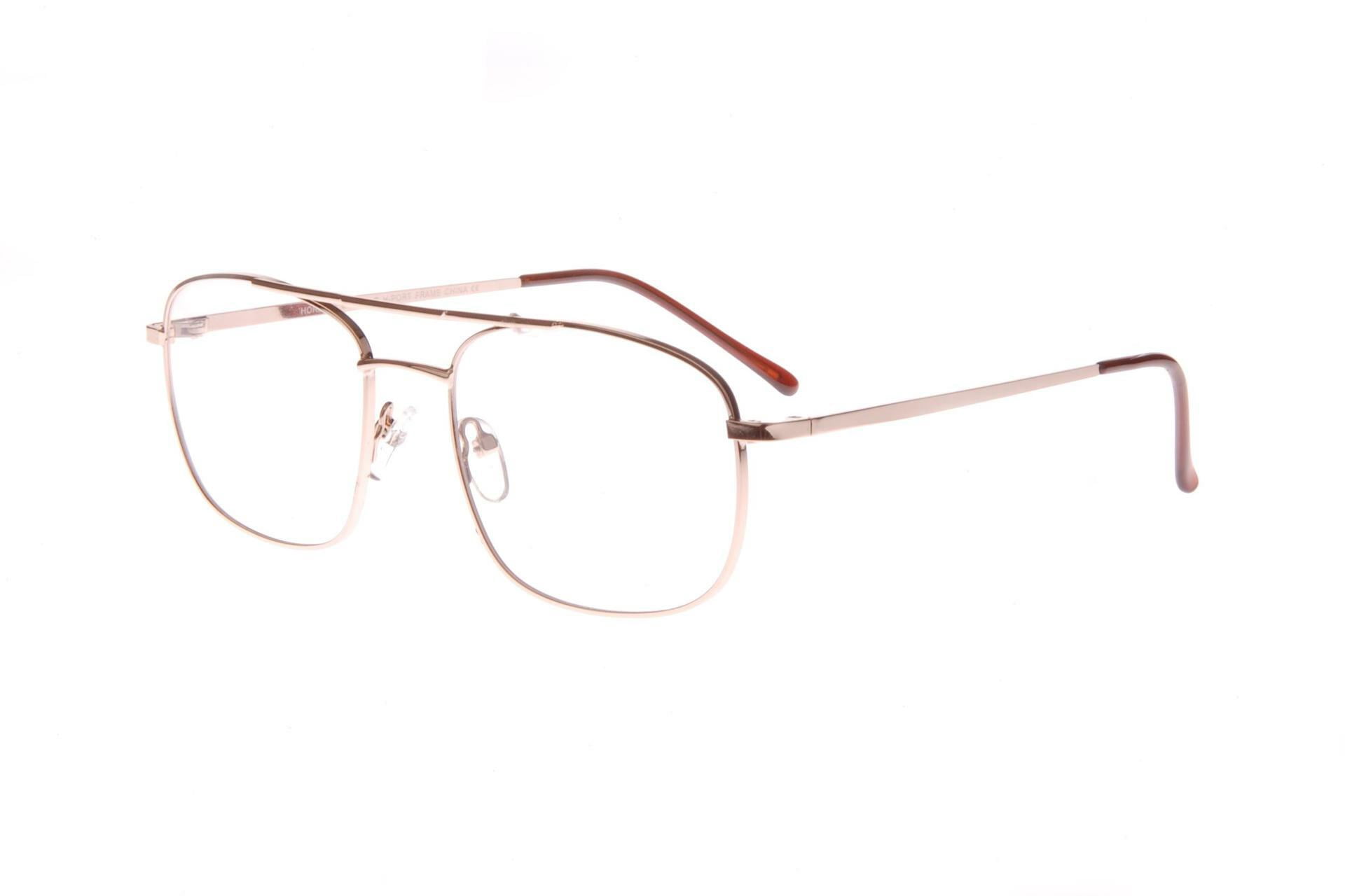 New SUCCESS SS-413 Gunmetal  Aviator Eyeglasses 57/16/145 New SUCCESS SS-411 Gunmetal Aviator Eyeglasses 57/17/150  main image 2