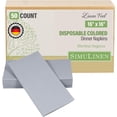 thumbnail image 1 of Colored Napkins - GRAY - Decorative Dinner Napkins - Cloth Like and Disposable - Elegant & Durable - Soft & Absorbent - Versatile 16"x16" - Packaged for Easy Storage - Box of 50 - by SimuLinen, 1 of 7