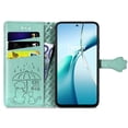 thumbnail image 3 of Flip Case for FOXDOCK Realme 14 5G ,Catand Dog Embossed PU Leather Flip Cover with Card Slots,Stand, 3 of 6