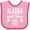 Pink and Fuchsia, variant on Inktastic Alaska Awesome Since 1959 Boys or Girls Baby Bib