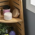 thumbnail image 4 of Boyd Bamboo Corner Shelf, 4 of 8