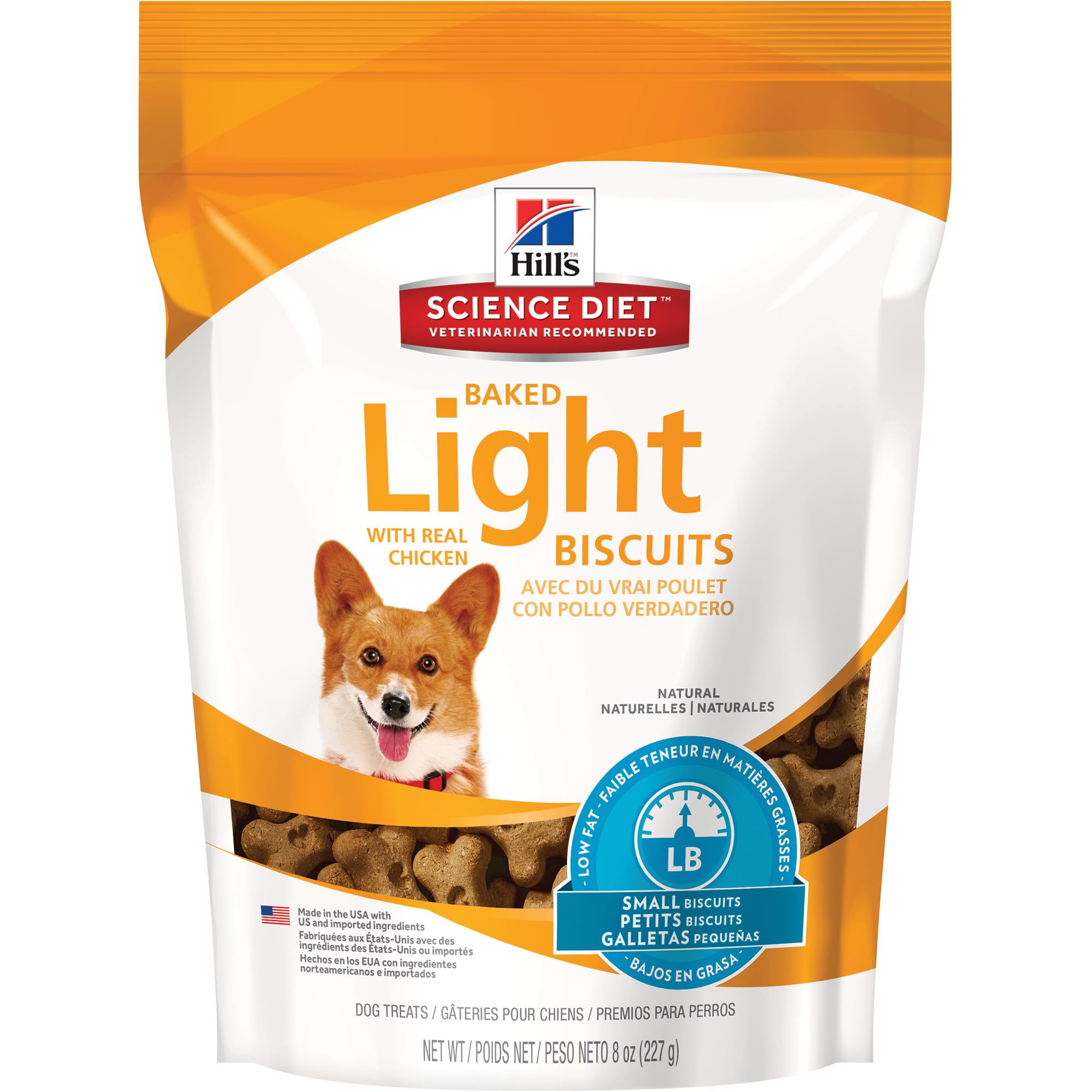 Hill's Science Diet Baked Light Biscuits with Real Chicken Dog Treats