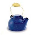 thumbnail image 1 of Minuteman T-16-BL 2.5 Quart Cast Iron Humidifying Kettle - Blue, 1 of 3