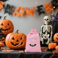 thumbnail image 3 of TIELUTT Halloween Drawstring Bags Colorful Burlap Candy Pouch for Jewelry Storage Party Storage Cubicle Cloth Storage with Storage for Blankets and Comforter under Bed Storage Bags Zip up Closet, 3 of 5