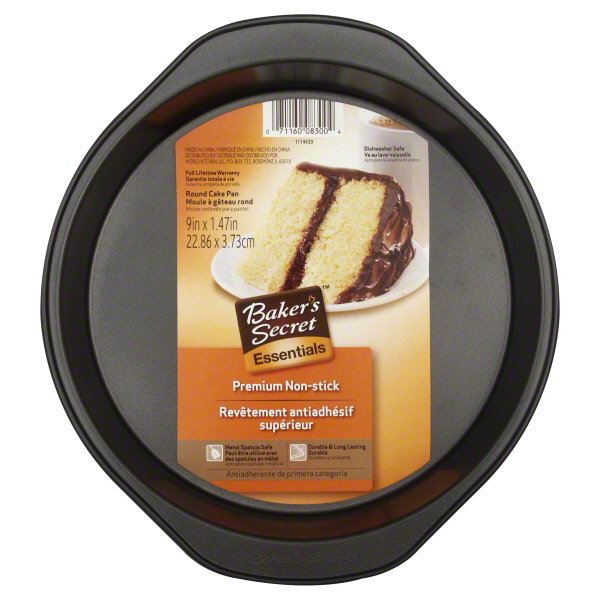 Baker's Secret Essentials 9" Round Cake Pan