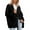 Womens Cardigan Sweaters Clearance Black, variant on BSDJILFG Cardigans for Women Plus Size Chunky Sweater New Fall Dressy Button Up Cable Knit Loose Fit Cardigan ,Sizes S-3XL