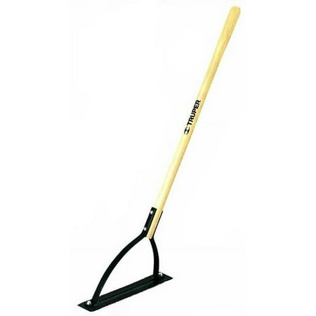 Truper Tru-Tough 40.5 in. Steel Weed Cutter with Wood Handle