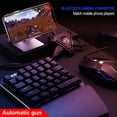thumbnail image 2 of De 35 Teclas Y Mouse Para Juegos Adaptador Para PC / Teléfonos Hugo Combo de teclado y mouse, 2 of 10