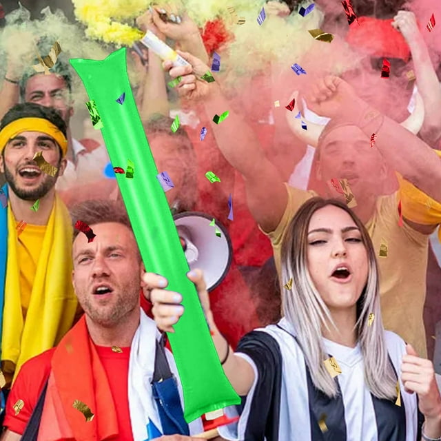 Event & Party Inflatable Cheerleading Sticks for Sports Events Loud for Celebrations for Fans and Festive Gatherings 2PCS