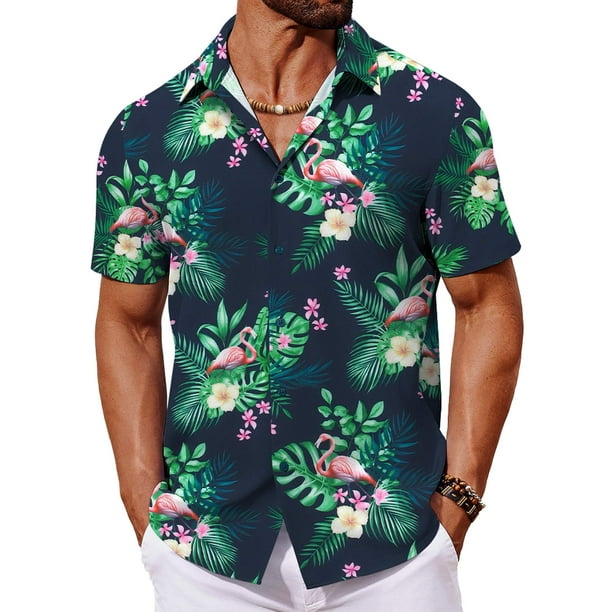 COOFANDY Camisas Polo De Punto Para Hombre, Manga Corta, Con Botones, Texturizadas