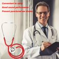thumbnail image 4 of Discount Double-sided Stethoscope Single Tube Doctors Nurse Cardiology Stethoscope, 4 of 7