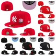 thumbnail image 2 of M-L-B Gorra New York Yankees Fitted Sombrero No Ajustable De Béisbol Completa Cerrada Ala Plana 9UGG, 2 of 3