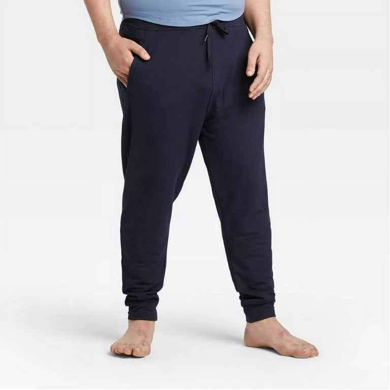 Men's Soft Gym Pants - All in Motion Navy XL, Blue 