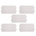 thumbnail image 1 of Cubierta de guía de ondas, 5 uds. Placa de Mica para horno microondas, accesorio de reparación de hoja de placa de Mica para horno microondas plateado, 1 of 8