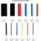 thumbnail image 2 of Heat Shrink Tubing, Eventronic 560 Pieces 2:1 Ratio Heat Shrink Tubing, 2 of 5