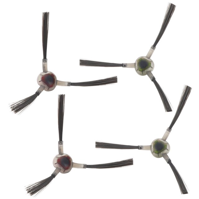 Vacuum Cleaner Side Brush, Side Brush Keep Room Clean 4Pcs ABS Easy To Install for Deebot DE6G