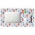 thumbnail image 4 of Bingfone Nautical And Pirate Owls Large Gaming Mouse Pad,Extended Desk Mousepad with Stitched Edges,Non-Slip Base,Water Resist Keyboard Pad for Gamer, Office & Home, 29.5 x 16 in, 4 of 6