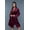 Burgundy, variant on Be Wicked Kaylee Robe