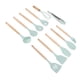 thumbnail image 5 of Juego de utensilios de cocina ZHCH 11 piezas Resistente al calor Silicona Verde claro, 5 of 5