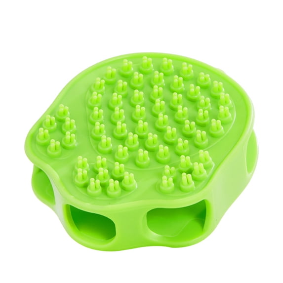 TPR Cat Hair Cleaning Brush - Pet Cleaning Brush, Durable, Wear-resistant, Finger Fixation, Double-sided, Dry Wet Use, Make Skin Breathe, Cat Hair Cleaning Brush, Pet Massaging Comb for Teddy