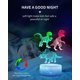 thumbnail image 4 of Juguetes de dinosaurio para niños, luz nocturna de ilusión 3D de dinosaurio con 3 patrones, juguetes dinámicos que cambian de color para niños y niñas, 4 of 4