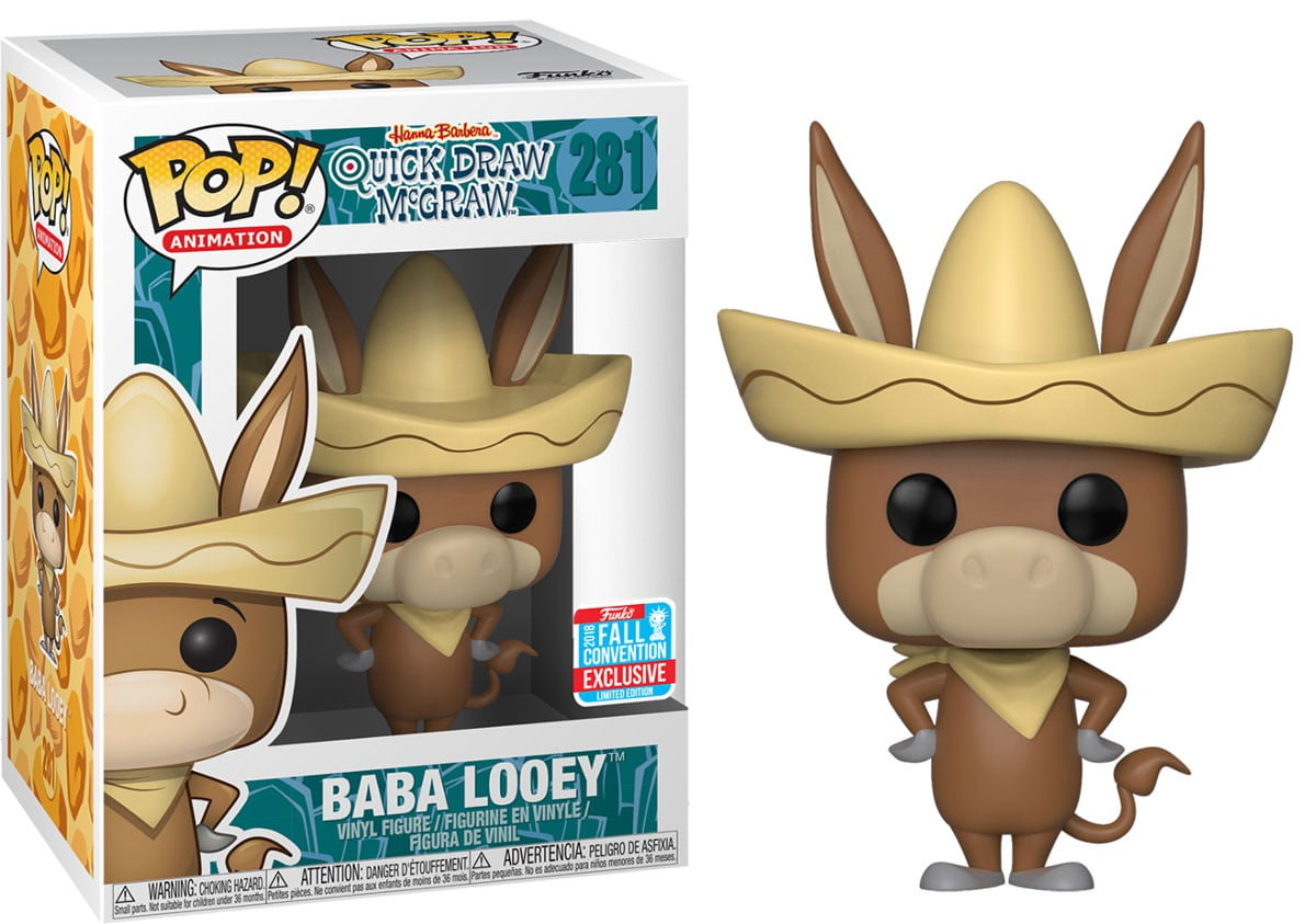Funko Pop Hanna Barbera Baba Looey 2018 NYCC Vinyl Collectible Fp17 for sale online 
