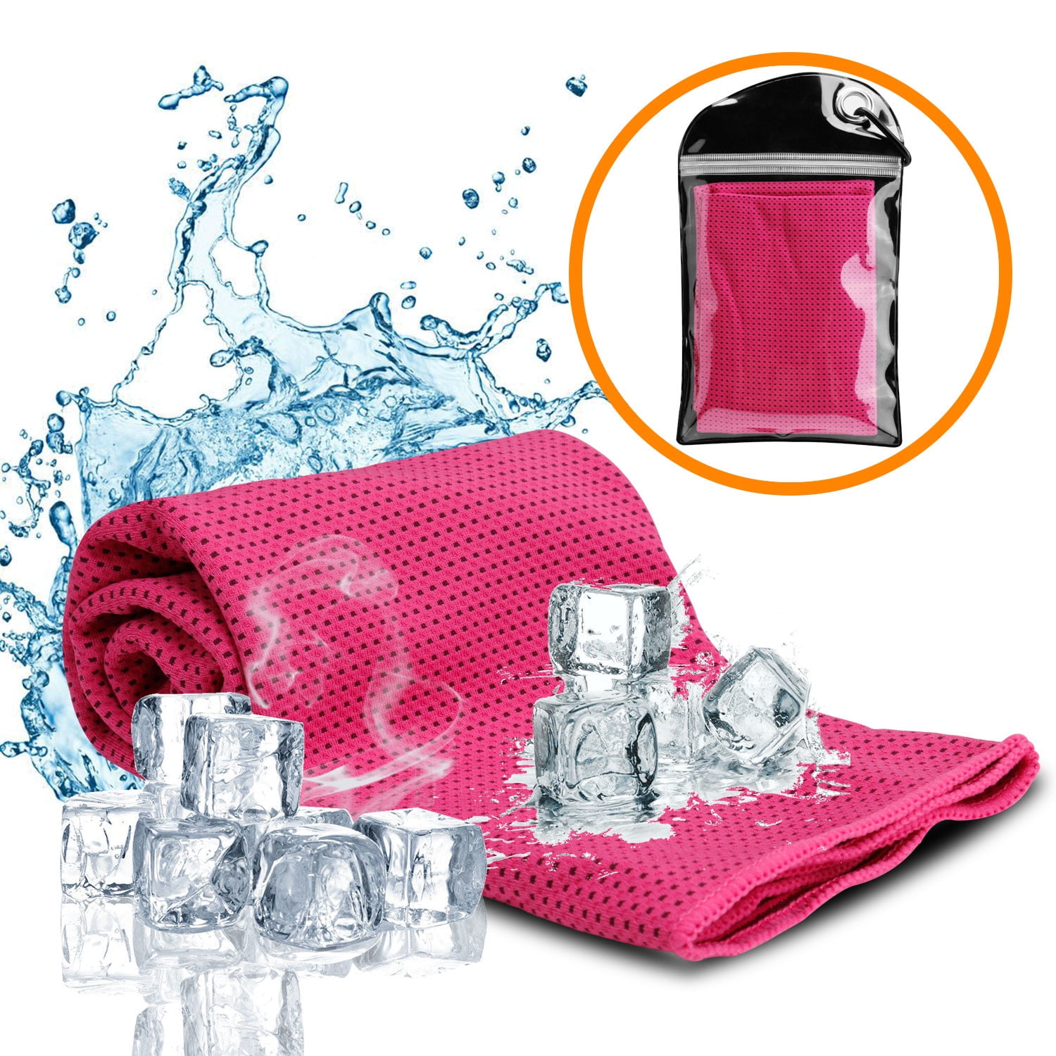 Elegant Choise Instant Cooling Towel Gym Sport Towel Instant Cooling