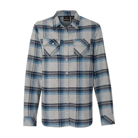 Burnside Wovens - Fall Women's Yarn-Dyed Long Sleeve Flannel Shirt 5210