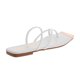 thumbnail image 4 of Sandalias Mujer Miracol Verano Casuales Piso blanco 26 MIRACOL by MAMA LOLA ASTER0, 4 of 5