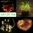 thumbnail image 6 of BadPiggies 10Pack 15 LEDs Christmas String Lights Wine Bottle Cork Light Fairy Lights Battery Powered for Wedding Party Decor, 6 of 12