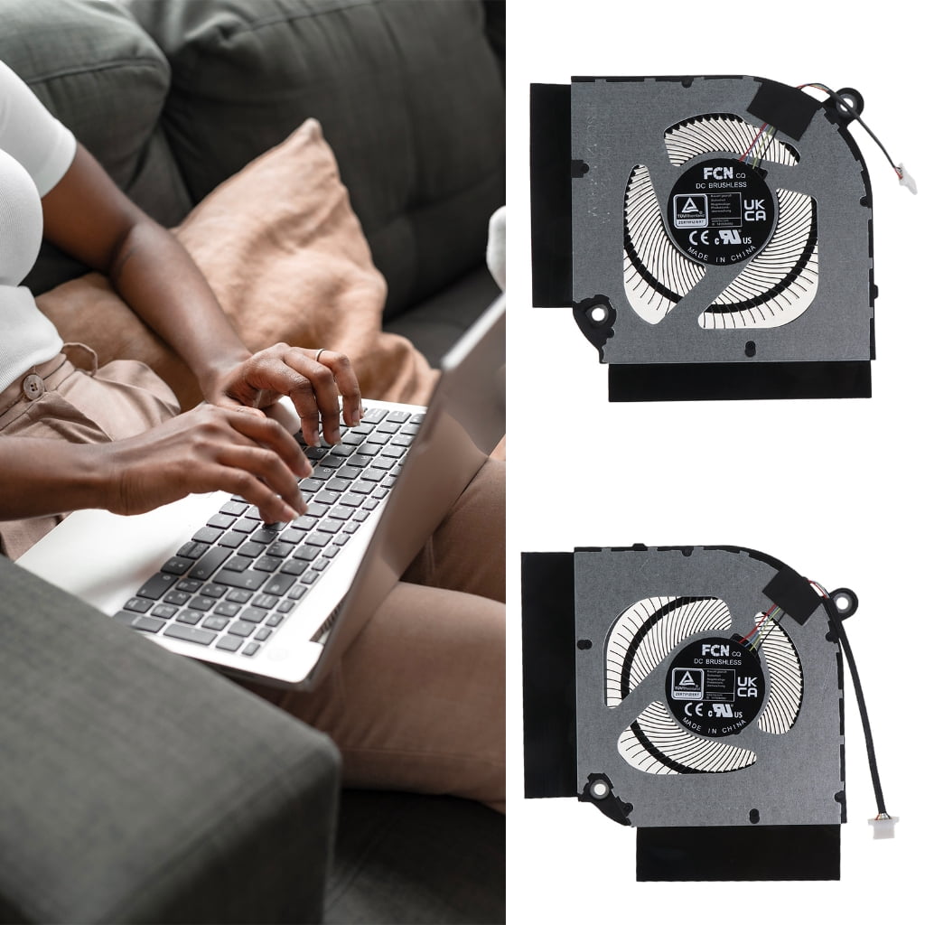 CIYISON CPU GPU Radiator for DC 12V 1A 4 pin 4-wires Laptop Cooler Fan For ACER nitro 5 N22C1 AN515-58 N20C11 PH317-55 AN515-46
