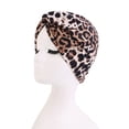 thumbnail image 3 of Gorras de Quimioterapia Sunnimix de Algodón suave Estiramiento Pañuelo En la cabeza Sombrero Bandana Turbante leopardo, 3 of 8