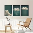 thumbnail image 5 of Fashion Vintage Clouds Canvas Painting 3 Piece Set-Frameless Bedroom, Living Room and Hallway Wall Art-High Quality Winter Decoration to Enhance Your Space Atmosphere, 5 of 7